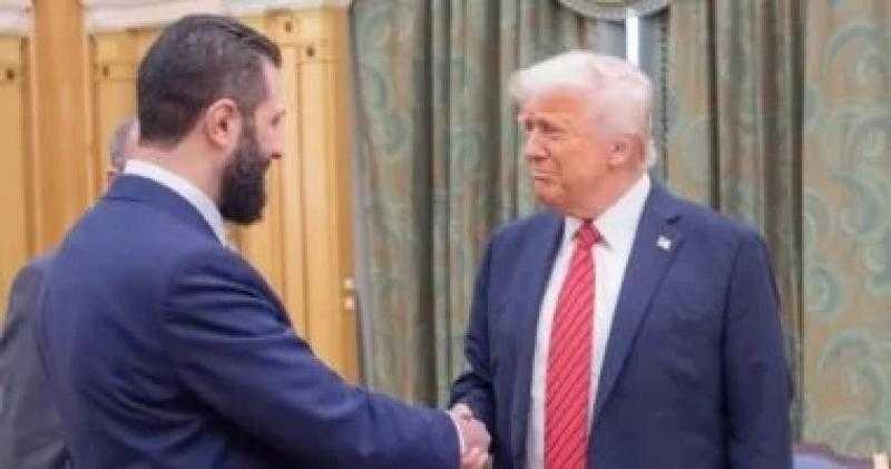 ترامب: أحمد الشرع سيتولى التعامل مع حزب الله دون هدم مبان فى لبنان