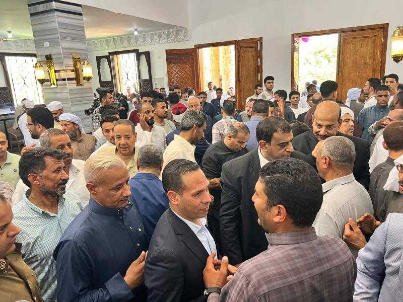 النائب سيد عبدالجليل يشارك اهالى القصاصين افتتاح مسجد الرحمن