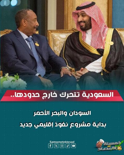 السعوديه تتحرك نحو السودان لتأمين طرق جديدة لها 