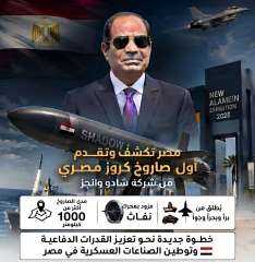 توطين صناعة الصواريخ في مصر بصاروخ كروزر