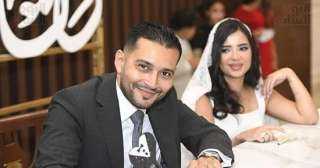 عقد قران ابن الفنانة صابرين بحضور الأهل والأصدقاء