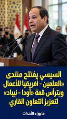 السيسي يحكم افريقيا من العلمين