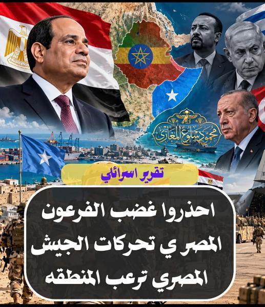 تقرير اسرائيلي يحذر من قوه الجيش المصري في الصومال 